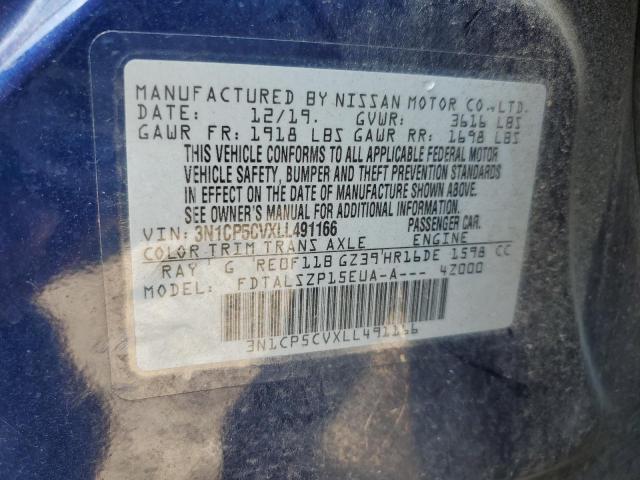 2020 NISSAN KICKS SV - 3N1CP5CVXLL491166