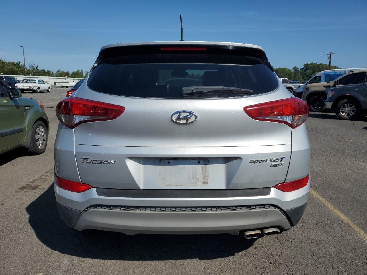 Lot #3025699314 2017 HYUNDAI TUCSON LIM