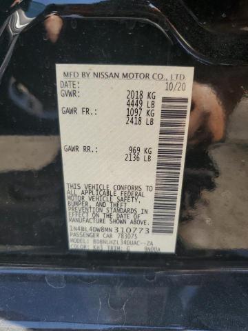 2021 NISSAN ALTIMA SV - 1N4BL4DW8MN310773