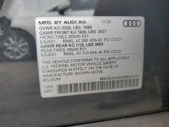 2024 AUDI Q8 E-TRON - WA1CAAGE9RB044477