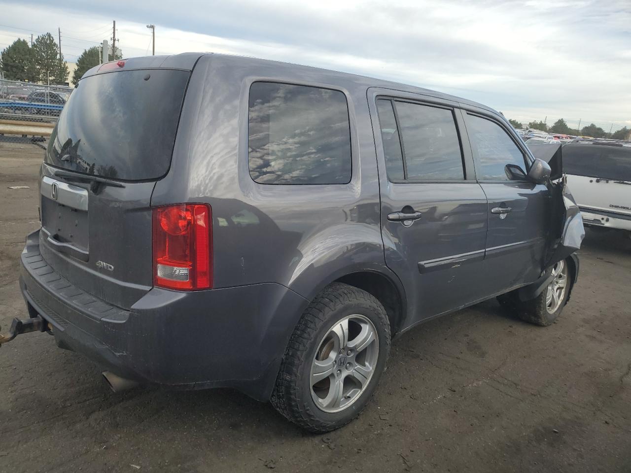 Lot #2882478595 2015 HONDA PILOT EXL