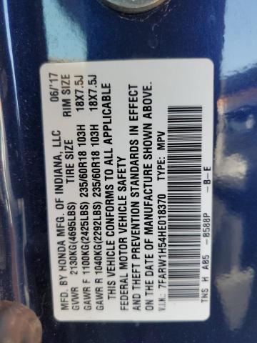 2017 HONDA CR-V EX - 7FARW1H54HE018370
