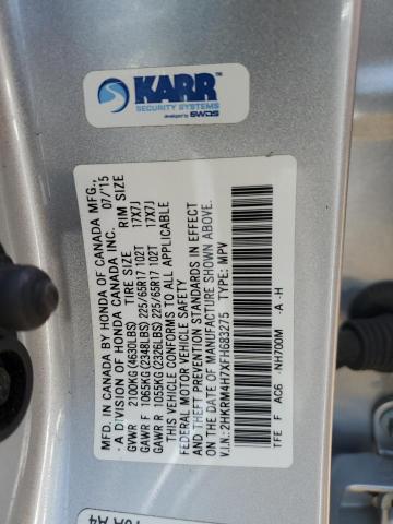 2015 HONDA CR-V EXL - 2HKRM4H7XFH683275