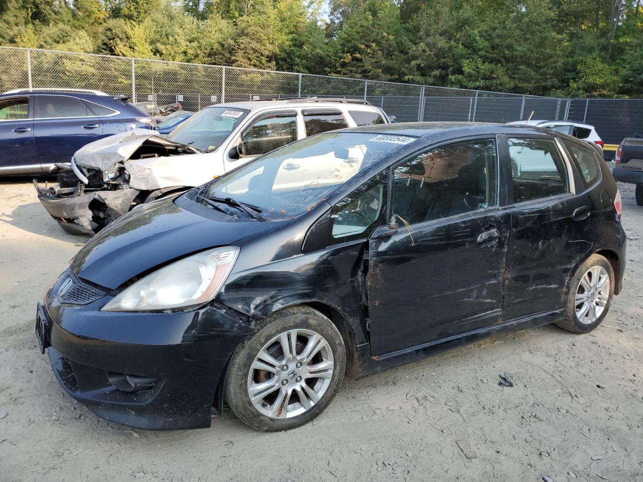 Lot #2903625262 2009 HONDA FIT SPORT