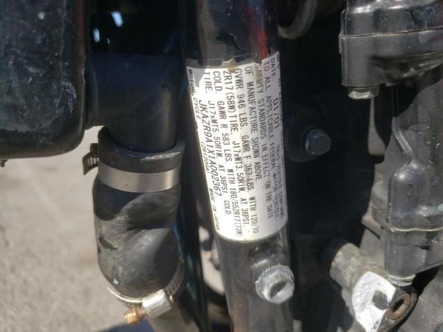 2001 KAWASAKI ZR1200 A JKAZR9A1X1A002367