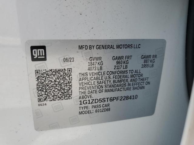 2023 CHEVROLET MALIBU LT - 1G1ZD5ST6PF228410
