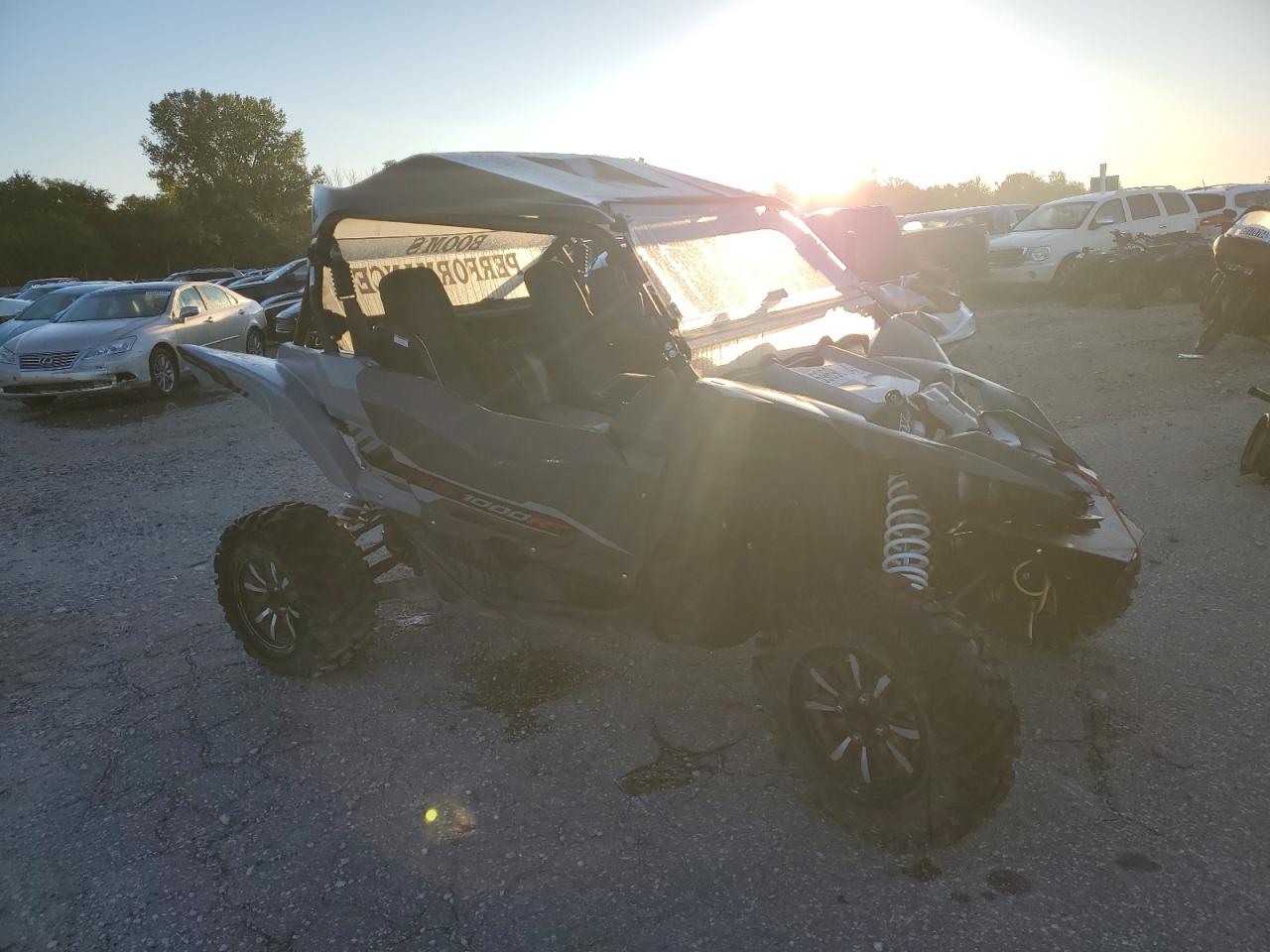 YAMAHA YXZ1000 ET 2018 gray  gas 5Y4AN17Y8JA100115 photo #1