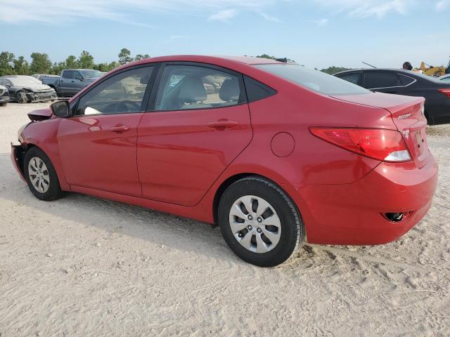 HYUNDAI ACCENT SE 2017 red sedan 4d gas KMHCT4AE9HU220873 photo #3