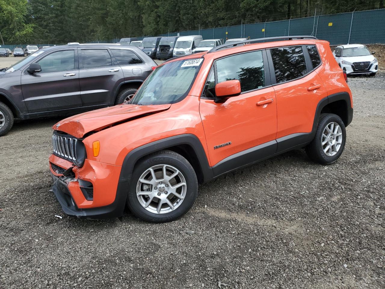 JEEP RENEGADE L 2020 orange  gas ZACNJBBB7LPL05066 photo #1