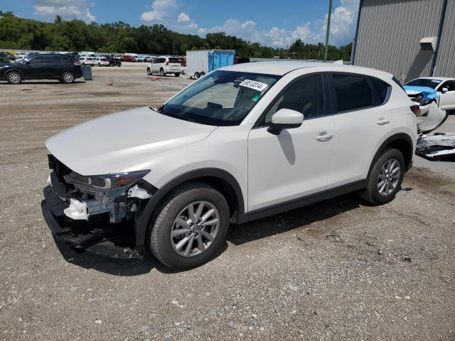 MAZDA CX-5 SELEC 2023 white  gas JM3KFBBM0P0244090 photo #1