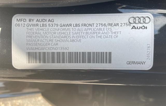 2013 AUDI A6 PRESTIG - WAUHGAFCXDN013592