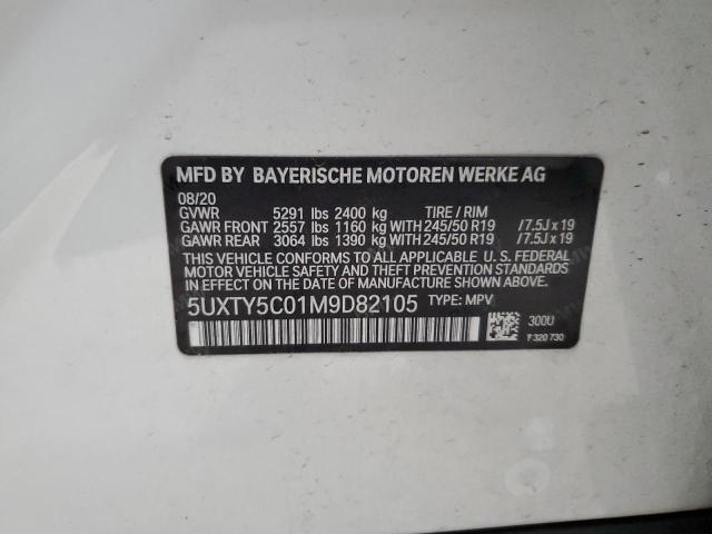 2021 BMW X3 XDRIVE3 - 5UXTY5C01M9D82105