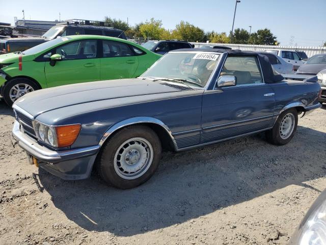 MERCEDES-BENZ 280-CLASS 1981 blue   WDB10704212010702 photo #1