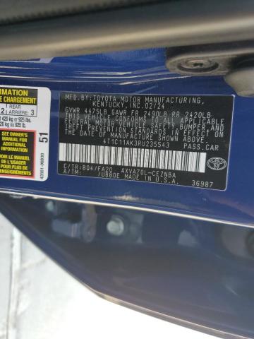 2024 TOYOTA CAMRY LE - 4T1C11AK3RU235543