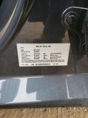 2023 TESLA MODEL Y - 7SAYGDEE6PA048107