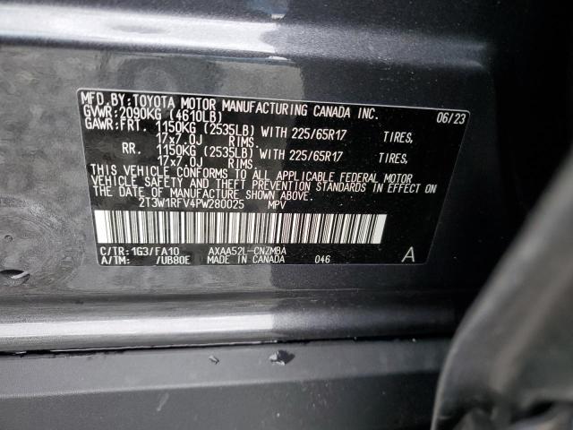 2023 TOYOTA RAV4 XLE - 2T3W1RFV4PW280025