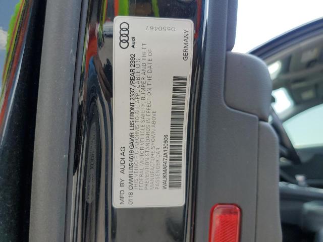 2018 AUDI A4 PREMIUM - WAUKMAF47JA130606
