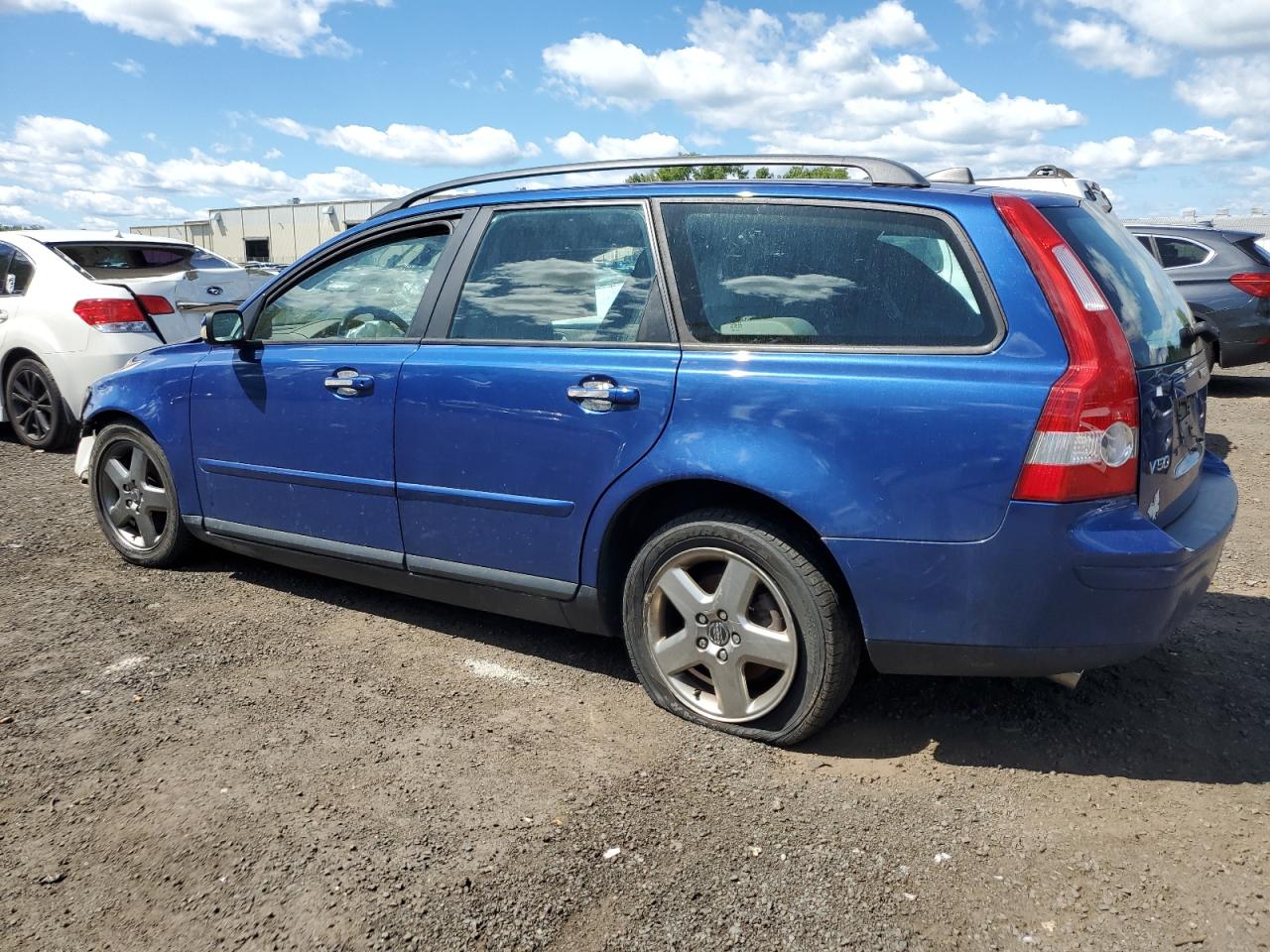 VOLVO V50 T5 2006 blue  gas YV1MJ682462172501 photo #3