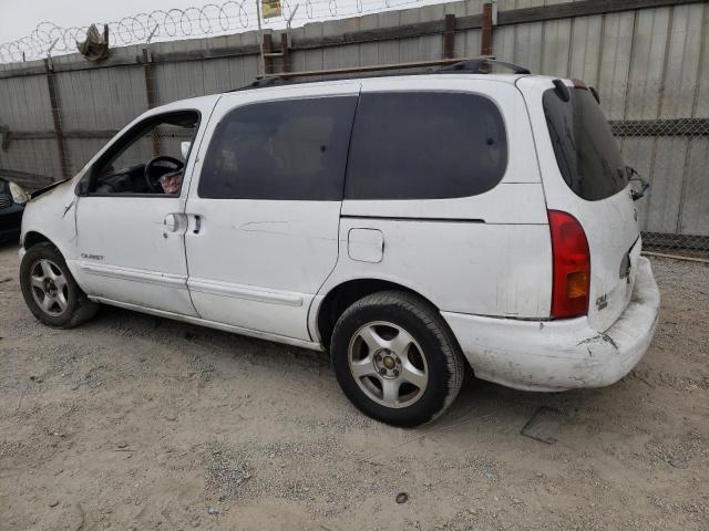 NISSAN QUEST SE 1999 white sports v gas 4N2XN11T1XD805536 photo #3