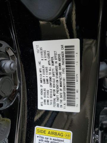 2013 ACURA TL TECH 19UUA8F55DA001081  68270884