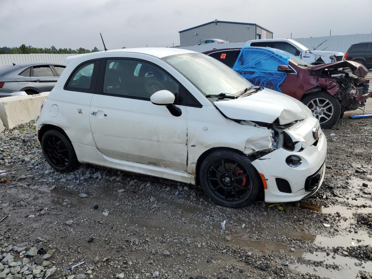 Lot #2836083625 2014 FIAT 500 ABARTH