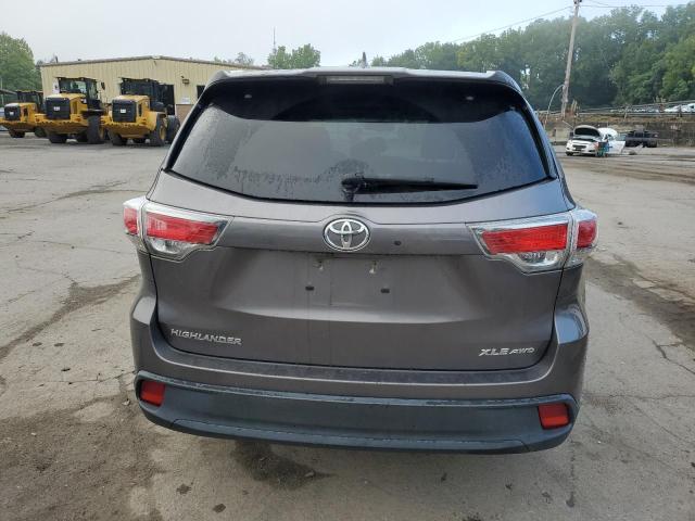 VIN 5TDJKRFH2FS129153 2015 Toyota Highlander, Xle no.6