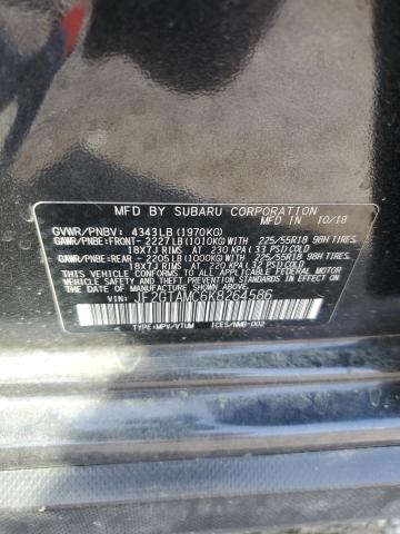 2019 SUBARU CROSSTREK - JF2GTAMC6K8264586