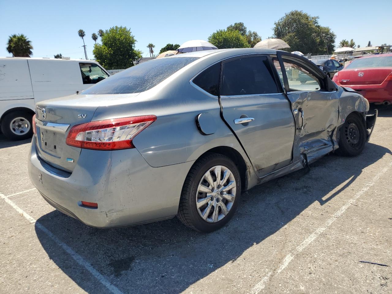 Lot #2840877340 2013 NISSAN SENTRA S