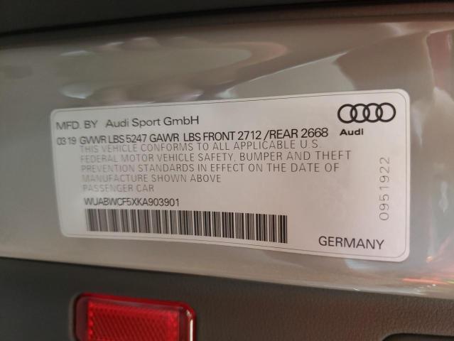 2019 AUDI RS5 WUABWCF5XKA903901
