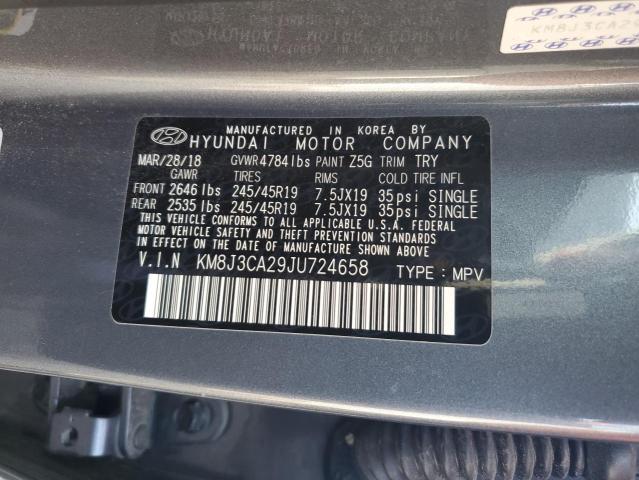 2018 HYUNDAI TUCSON VAL - KM8J3CA29JU724658
