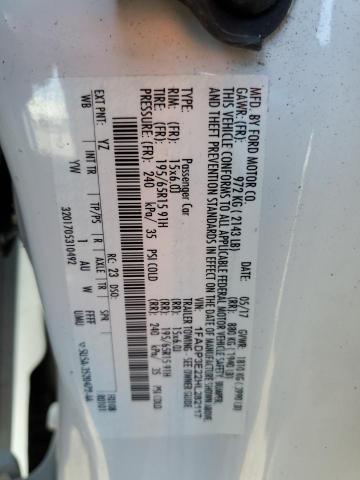 2017 FORD FOCUS S - 1FADP3E22HL282117