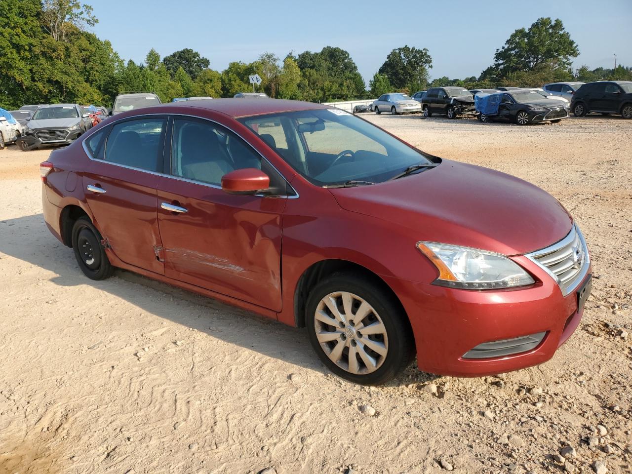 Lot #3024174817 2015 NISSAN SENTRA S