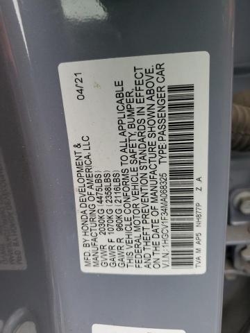 2021 HONDA ACCORD SPO - 1HGCV1F34MA068325