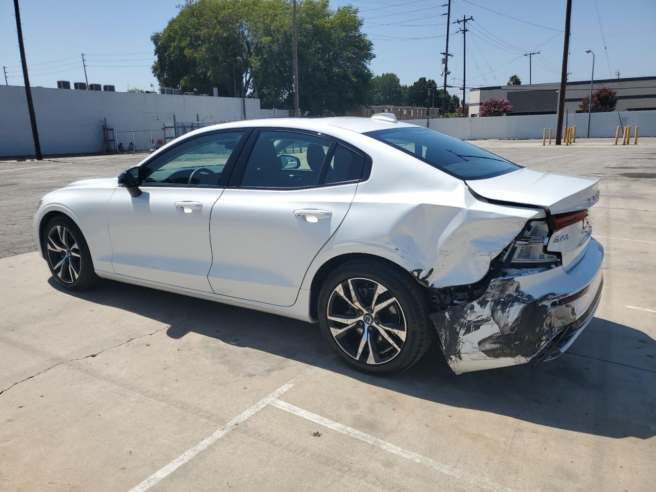 VOLVO S60 CORE 2024 white  gas 7JRL12FK6RG324364 photo #3