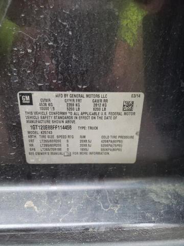 2015 GMC SIERRA K25 - 1GT120E88FF114458