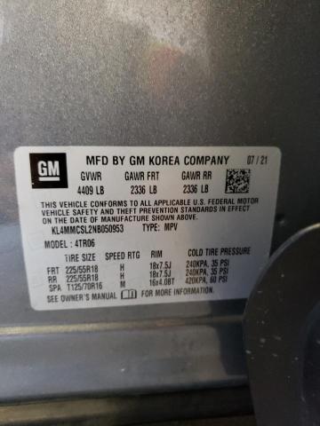 2022 BUICK ENCORE GX - KL4MMCSL2NB050953