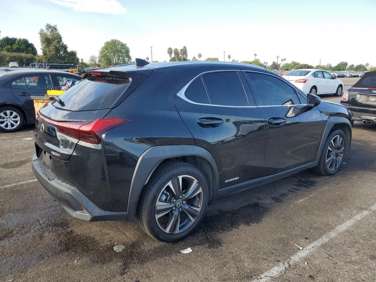 LEXUS UX 250H 2020 black  hybrid engine JTHP9JBHXL2032104 photo #4