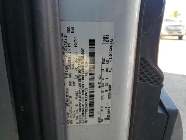 2015 FORD TRANSIT T- - 1FTYR2ZM0FKA99782