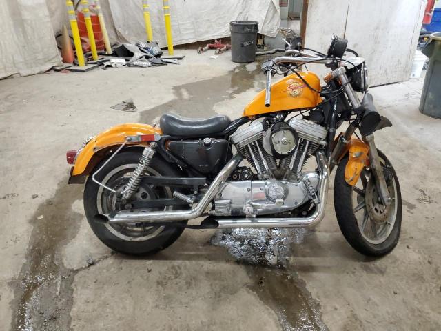 HARLEY-DAVIDSON XLH883 1991 orange  gas 1HD4CAM19MY118796 photo #1