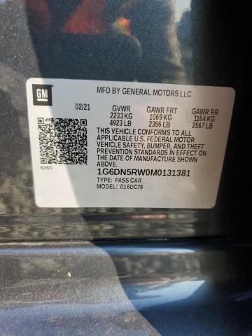 2021 CADILLAC CT5 PREMIU - 1G6DN5RW0M0131381