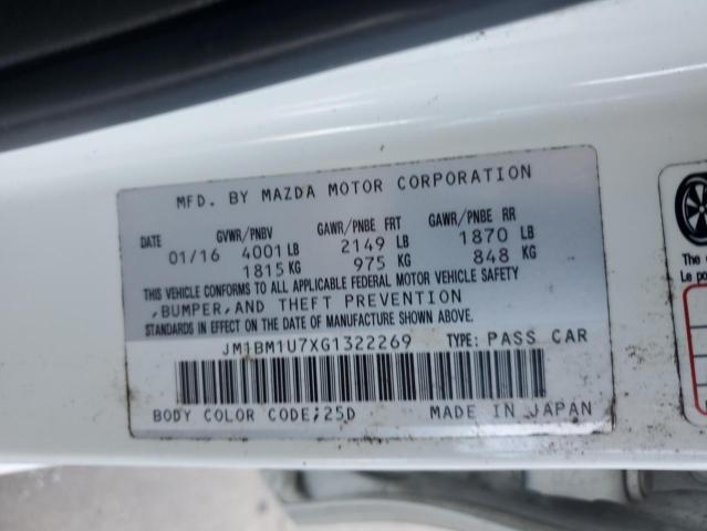 2016 MAZDA 3 SPORT - JM1BM1U7XG1322269