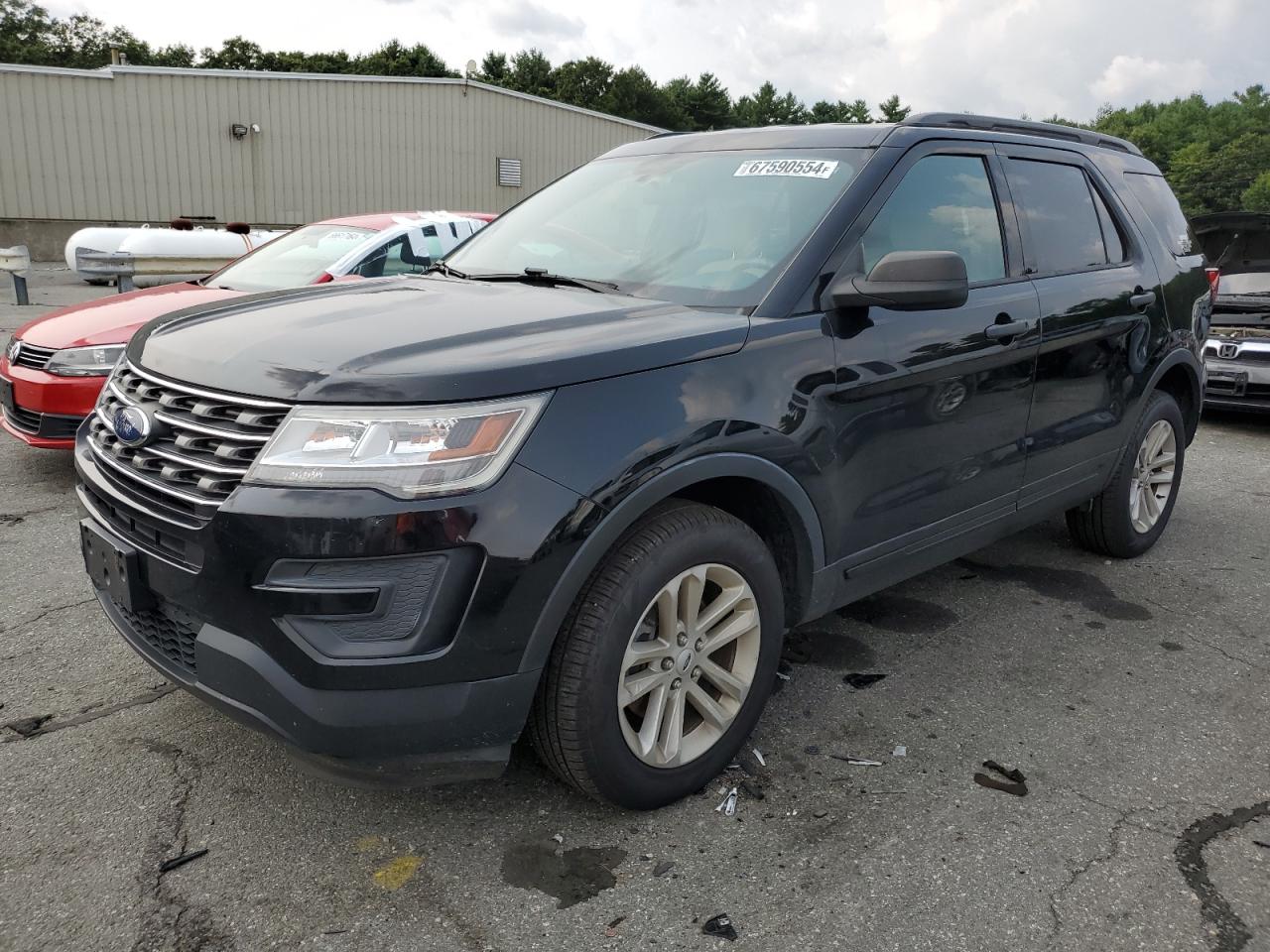 FORD EXPLORER 2017 black 4dr spor gas 1FM5K8B87HGD94077 photo #1