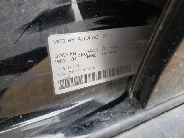2015 AUDI A4 PRESTIG WAUMFCFL4FN000952