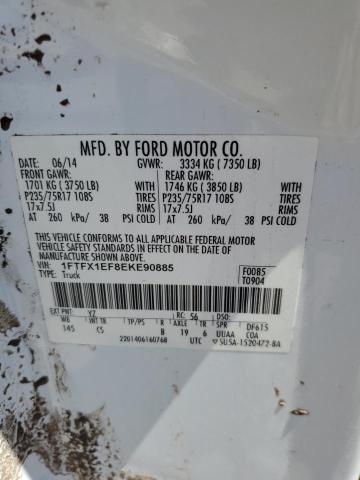 VIN 1FTFX1EF8EKE90885 2014 Ford F-150, Super Cab no.12