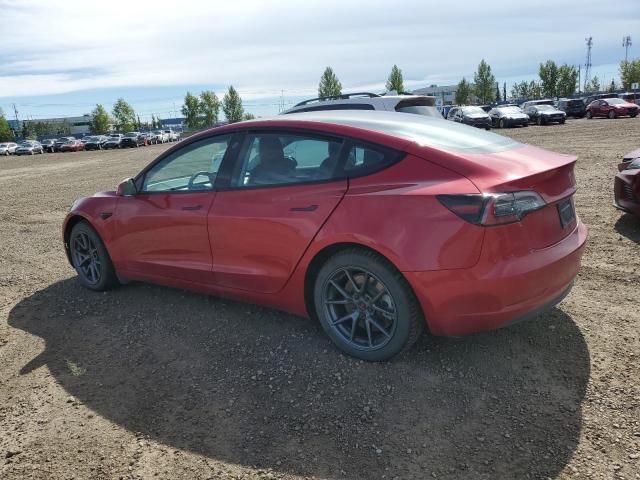 TESLA MODEL 3 2022 red  electric 5YJ3E1EB5NF273586 photo #3