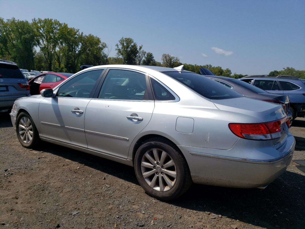 HYUNDAI AZERA SE 2009 silver  gas KMHFC46F69A341331 photo #3