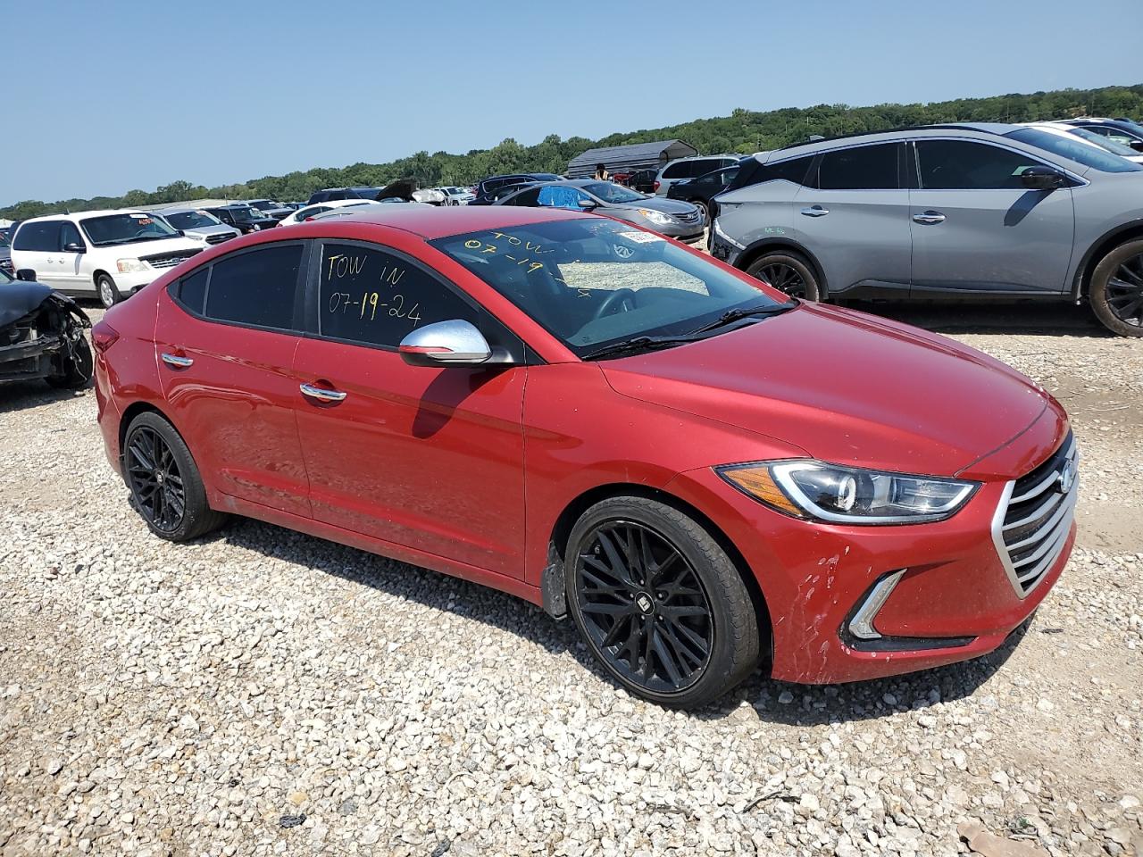 Lot #2809544348 2018 HYUNDAI ELANTRA SE