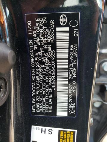 2021 TOYOTA COROLLA LE - JTDEAMDE6MJ019555