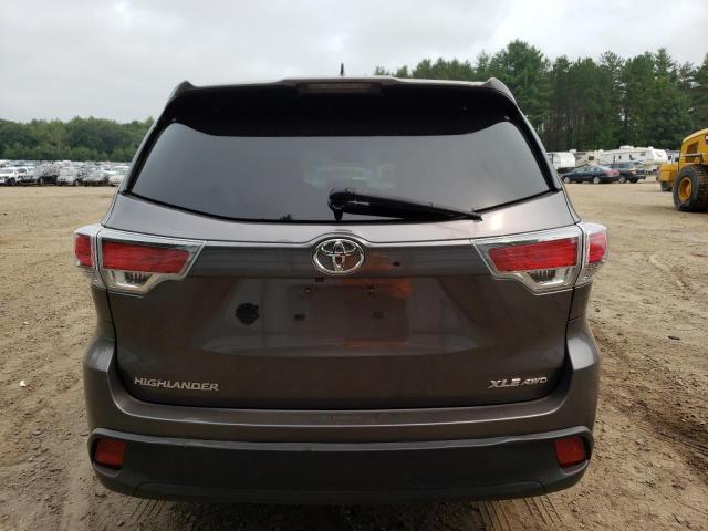 VIN 5TDJKRFH2ES040620 2014 Toyota Highlander, Xle no.6