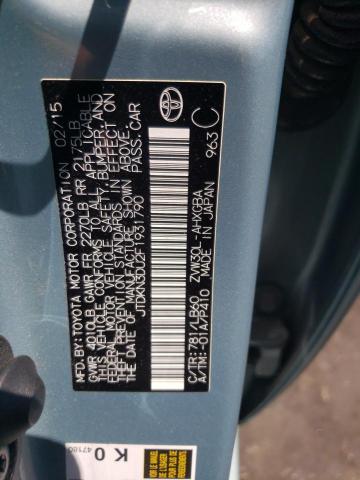 2015 TOYOTA PRIUS - JTDKN3DU2F1931790